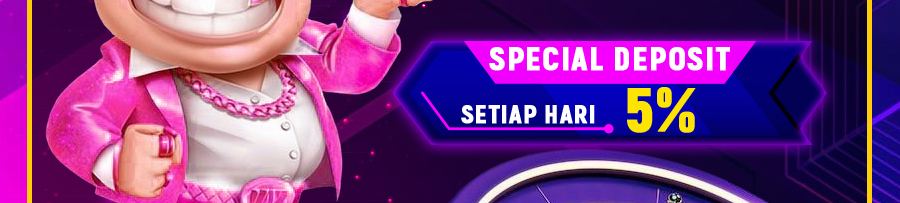 CDNSPIN88 BONUS DEPOSIT HARIAN ALL MEMBER 5%